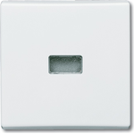 Busch Jaeger 1731-0-1734 Wandplatte/Schalterabdeckung Weiß (1731-0-1734)