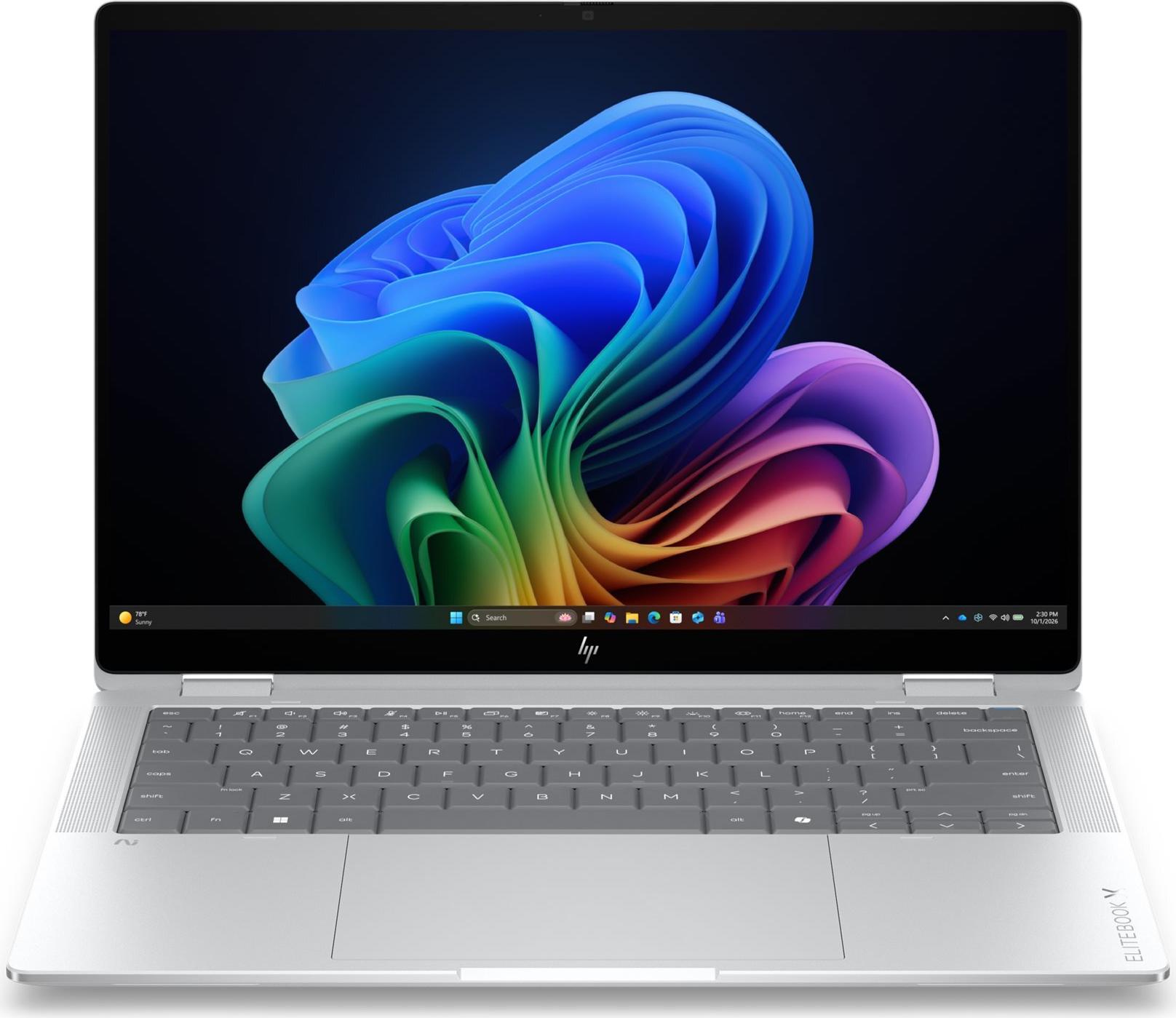 HP EliteBook X Flip G2i 14" WUXGA Touch Intel Core Ultra 7 356H 32 GB RAM 1 TB SSD 5G Windows 11 Pro Glacier Silver