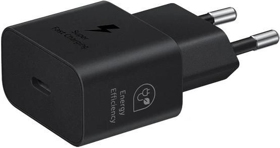 Samsung Type C Adaptor 25W Smartphone Black Usb Fast Charging (EP-T2510NBEG)