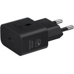 Samsung Type C Adaptor 25W Smartphone Black Usb Fast Charging (EP-T2510NBEG)