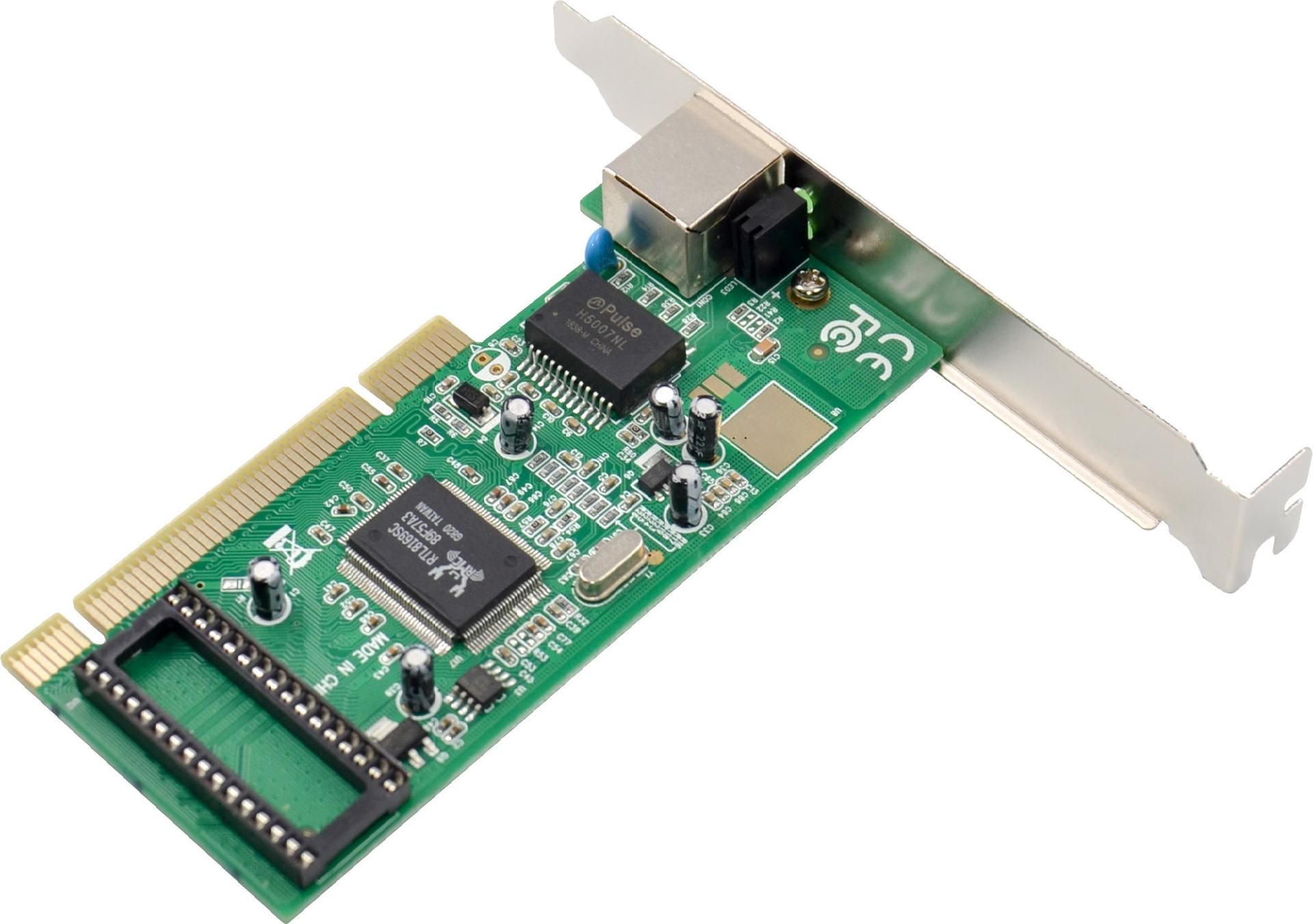 InLine Gigabit Netzwerkkarte, PCI, 1 Gbps, Low-Profile