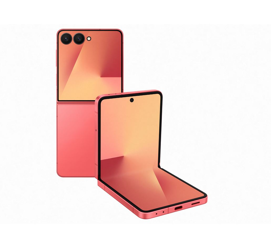 Samsung Galaxy Z Flip7 F766B 5G Dual Sim 12GB RAM 256GB - Coralred [Energieklasse B] (SM-F766BZRGEUE)