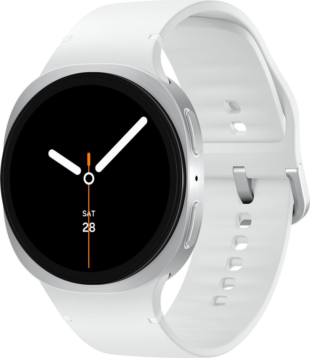 Samsung Galaxy Watch8 L330 44 mm Bluetooth Smartwatch silber AMOLED-Display (SM-L330NZSAEUE) (geöffnet)