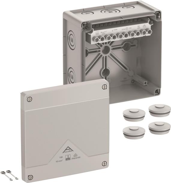 Spelsberg Abzweigkasten Abox Pro 100-10² Schutzart IP66/IP67/IP69 max 41042001 1 (41042001)