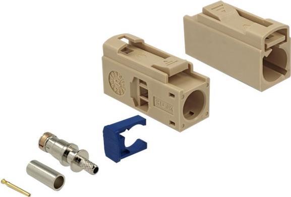 DeLOCK FAKRA I jack 25 mm (long) for crimping (89693)