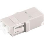 shiverpeaks ®-BASIC-S--LWL-Verbinder, LC-LC, Shutter, Duplex, beige (BS07-60034)