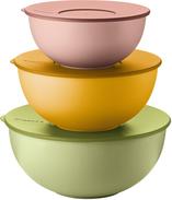 Guzzini EVERYWHERE BIO - Set 3 Schüsseln mit Deckel Assorted c. (29260452)