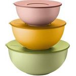 Guzzini EVERYWHERE BIO - Set 3 Schüsseln mit Deckel Assorted c. (29260452)