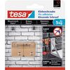 TESA 77905-00000 - Universal hook - Beige - Klebestreifen - Stein - Innen & Außen - Sichtverpackung (77905-00000-00)