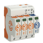 Obo Bettermann V20-3+NPE-280. Spitzenstrom-Common-Modus: 60000 A. Produktfarbe: Orange, Weiß. Gewicht: 458 g, Breite: 71,2 mm, Tiefe: 73 mm. Zertifizierung: CE. Material: Kunststoff (5095253)