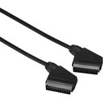 Hama 00205081 SCART-Kabel 1,5 m SCART (21-pin) Schwarz (00205081)