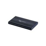Gembird Festplatte-Gehäuse USB 2.0 HDD 2.5" SATA, Aluminium, schwarz (EE2-U2S-5)
