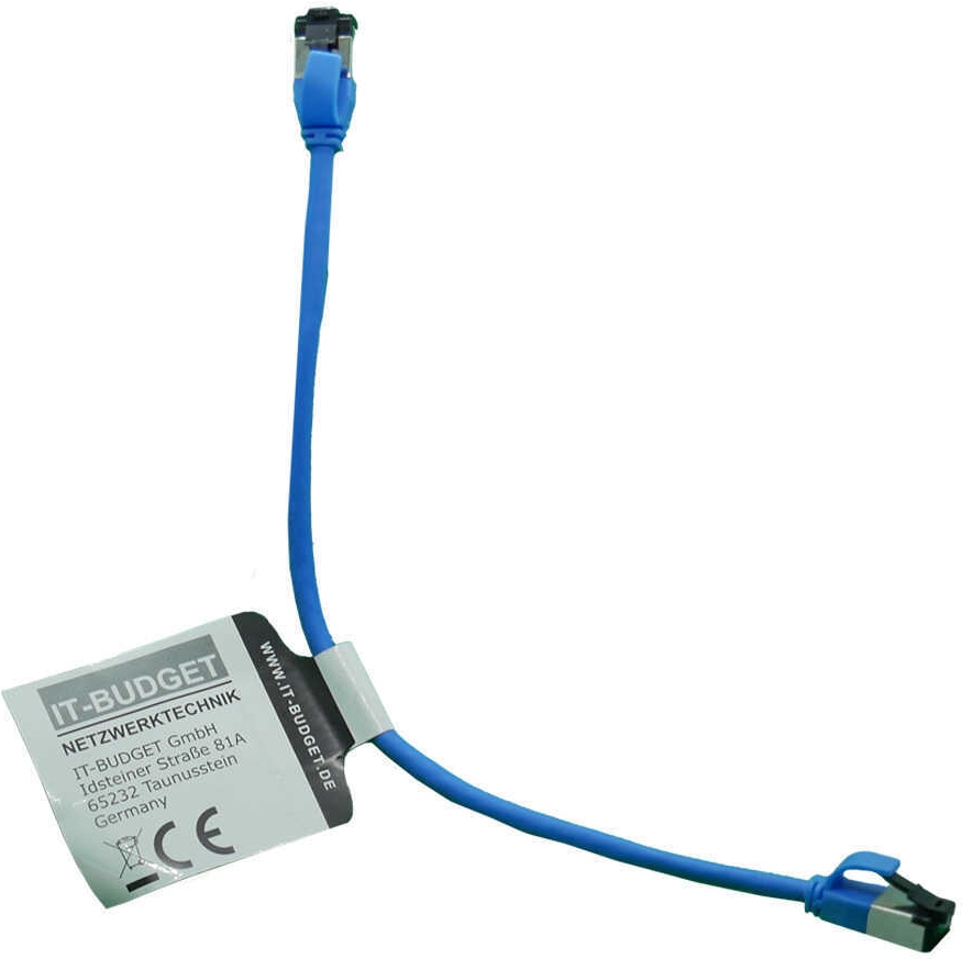 IT-BUDGET Vollkupfer Premium Patchkabel (90ITBSLIM81PK050B)