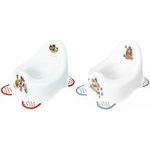 keeeper kids Babytopf "adam Paw Patrol", weiß / blau mit Aufdruck, mit gummierten Füßen, Material: PP, - 1 Stück (1867010029300)