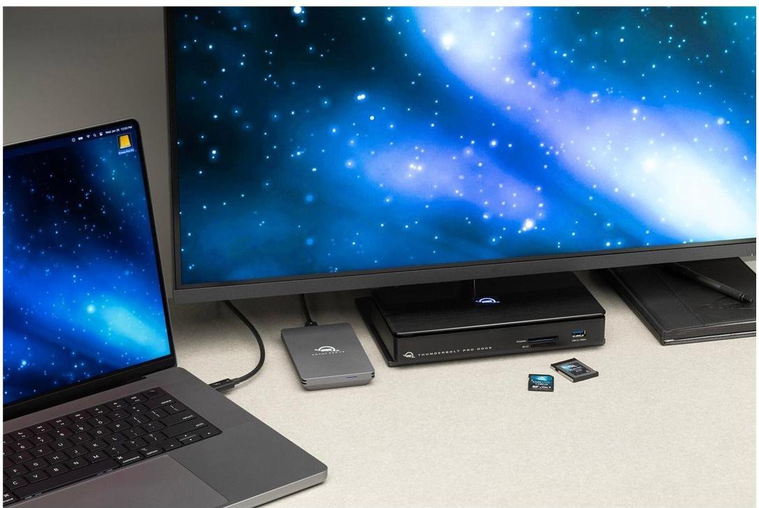 OWC Thunderbolt Pro Dock Thunderbolt 3 Schwarz