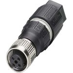 Phoenix Contact 1641772 Drahtverbinder M12 Schwarz - Edelstahl (1641772)