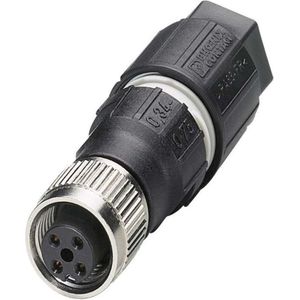 Phoenix Contact 1641772 Drahtverbinder M12 Schwarz - Edelstahl (1641772)