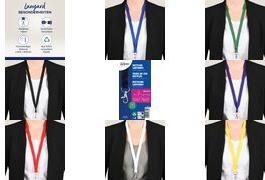 Avery 4842W Ausweisehülle/ -halter Namensschild-Halterung Metall - Polyethylenterephthalat 10 Stück(e) (4842W)