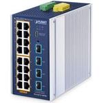 Planet Industrial L2+ 16-Port Managed Switch IGS-4215-16P4X (IGS-4215-16P4X)