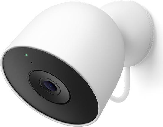 Google Nest Cam Outdoor, Snow, Wired, 2nd gen (GA09963-EU)