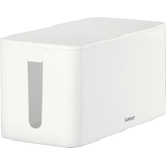 Hama Kabelbox Mini, für Steckdosenleiste, 23,5 x 11,5 x 12, Weiß (00221010)