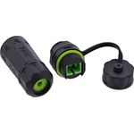 InLine LWL-Kabelkupplung SC kurz IP68 2x SC Buchse M20 (69927E)