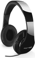 FANTEC SHP-250 AJ-WT Kopfhoerer/Headset schwarz/schwarz 40mm Lautsprecher 3,5mm Klinke 30-16.000HZ Emp. 106dB Kabellaenge 1,2m (2470)