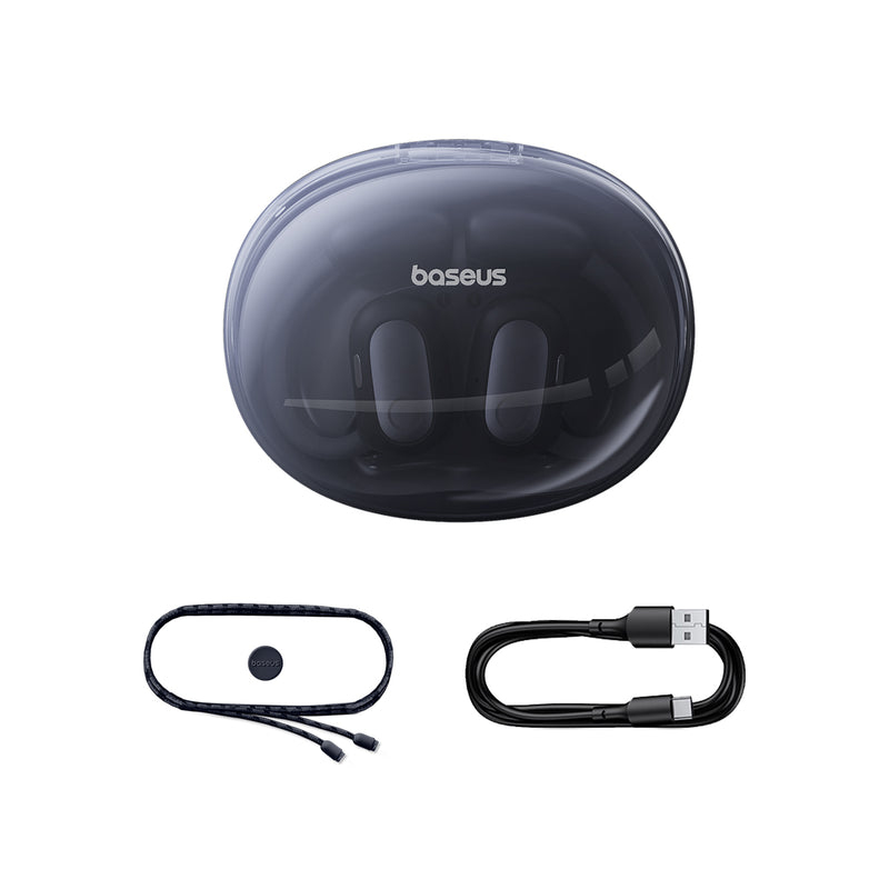 Baseus Eli Sport 1 Open-Ear Bluetooth Kopfhörer Cosmic Black