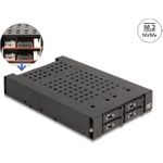 Delock 3.5" Wechselrahmen für 4x M.2 NVMe SSD mit OcuLink SFF-8612 Anschluss (47111)