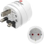 Hama Reiseadapter Typ G, 3-polig, für England, Commonwealth und UK (00223483)