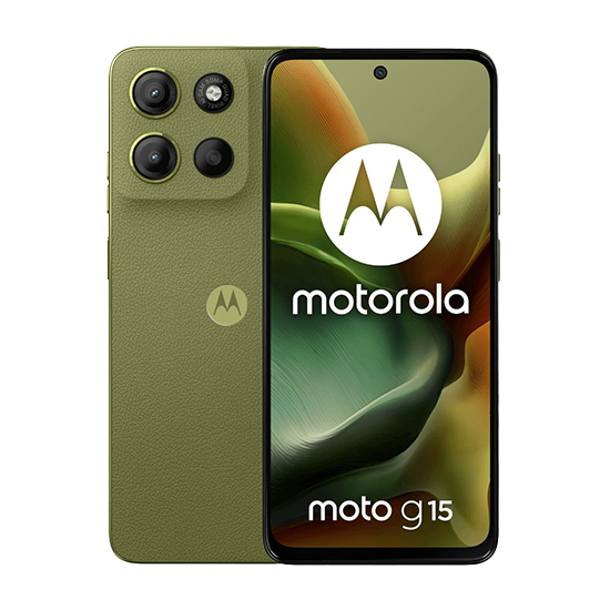 Motorola moto g15, 17,1 cm (6.72"), 8 GB, 256 GB, 50 MP, Android 15, Grün (PB6E0020ES)