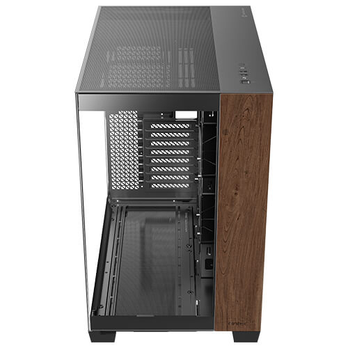 Antec Constellation Series C8 Wood Full Tower E-ATX Schwarz, Braun