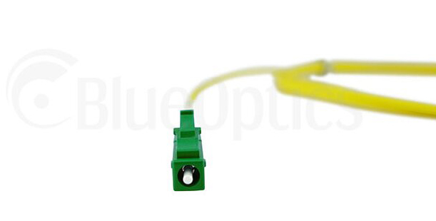 BlueOptics Simplex LWL Patchkabel LC/UPC-SC/APC SM OS2 3 m Blau, Gelb