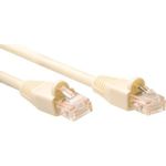 ACT Ivory 7 meter U/UTP CAT5E patch cable snagless with RJ45 connectors. Cat5e u/utp snagless iv 7.00m (IB6507)