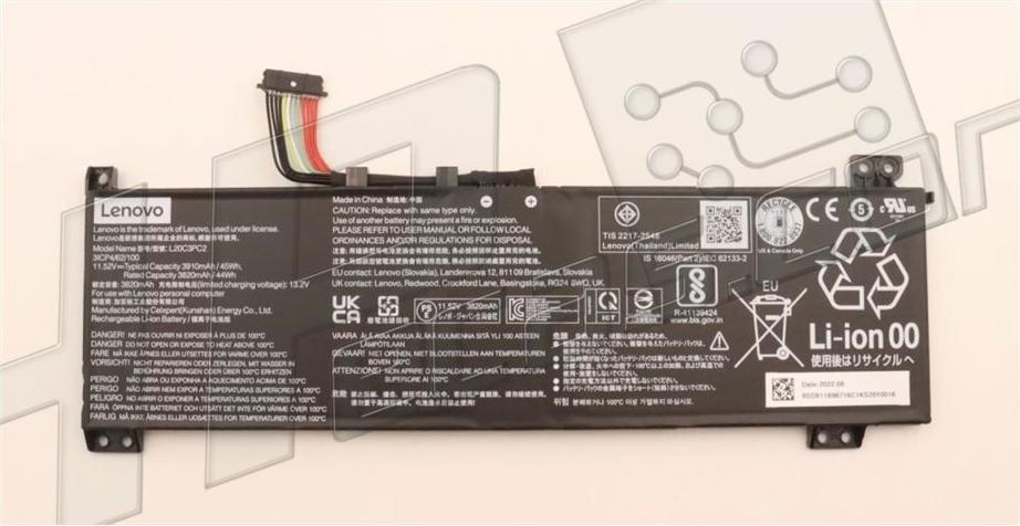 Lenovo L360-15 SD/C L20D3PC2 11.52V45Wh3cellbty (5B11B96715)