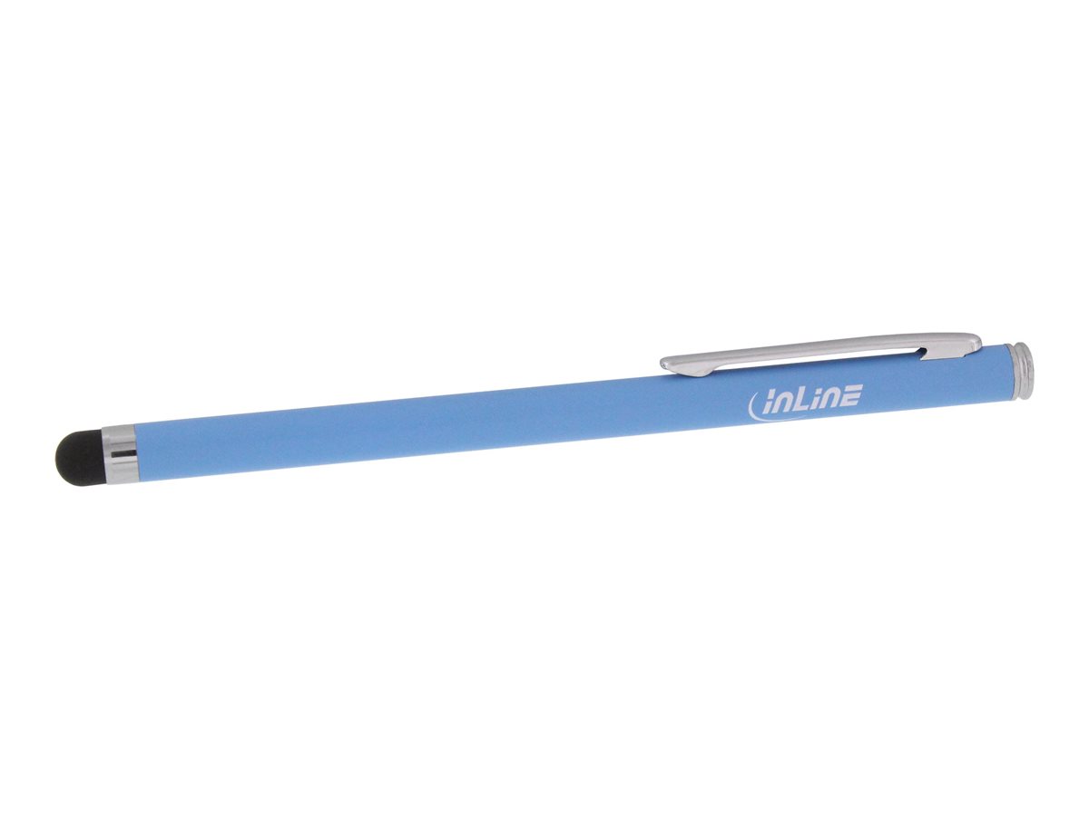 InLine Stylus für Touchscreens von Smartphone und Tablet Blau