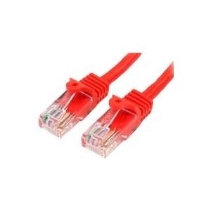 StarTech.com 5m Red Cat5e / Cat 5 Snagless Ethernet Patch Cable 5 m (45PAT5MRD)