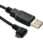 Microconnect USBABMICRO3ANG USB Kabel 3 m USB 2.0 Micro-USB B USB A Schwarz (USBABMICRO3ANG)