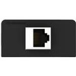 Kindermann 7457 000 527. Buchsen-Typ: RJ-45, Netzwerk-Kabel Kategorie: 6a. Produktfarbe: Anthrazit, Gehäusematerial: Kunststoff. Tiefe (min): 5,2 cm. Menge pro Packung: 1 Stück(e) (7457000527)