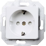 Kopp Einsatz Schutzkontakt-Steckdose Europa Arktis-Weiß, Matt 112613086 (112613086)