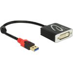Delock Adapter USB 3.0 Typ-A Stecker > DVI Buchse (62737)