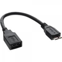 INLINE USB-Adapter USB (W) bis Micro-USB Typ B (M) (31609)