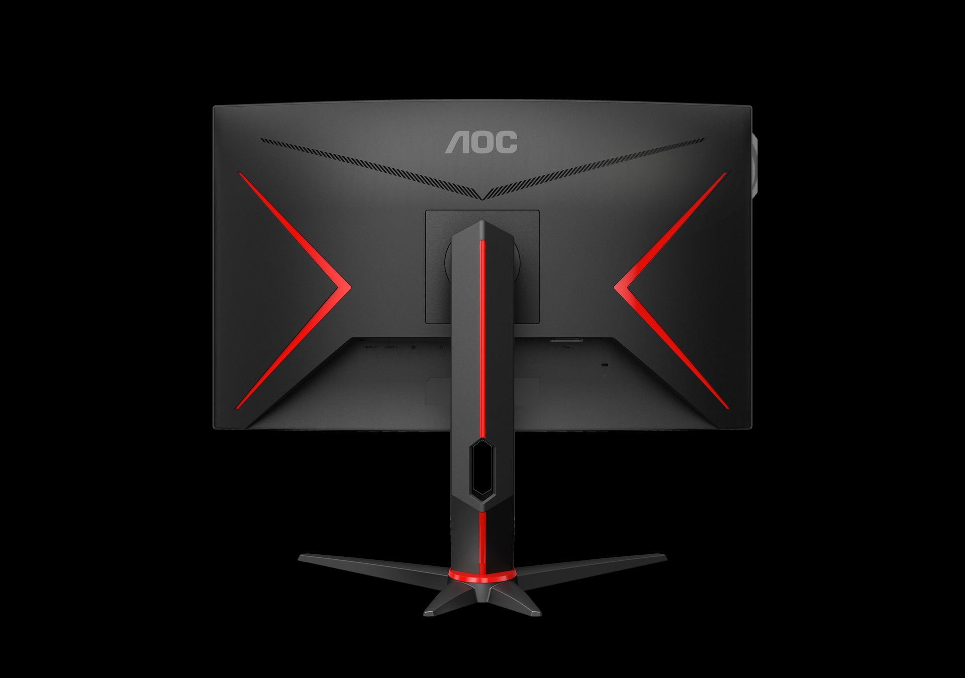 AOC G2 C27G2Z3/BK Gaming-Monitor 27" 1920 x 1080 Full HD 280 Hz Schwarz, Rot