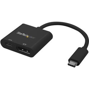 StarTech.com USB C DisplayPort Adapter mit USB Stromversorgung (USB PD) (CDP2...