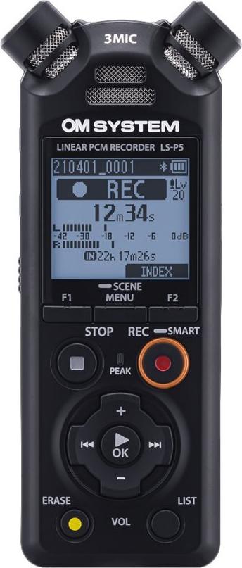 Olympus LS-P5 Voicerecorder Schwarz