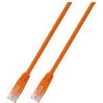 EFB-Elektronik RJ45 Patchkabel Cat.5e U/UTP PVC CCA orange 2m Hersteller: EFB Elektronik (K8099.2)
