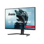 Iiyama G-Master GB3261UHSCP-B1 Red Eagle, Gaming-Monitor - (80 cm (31.5 Zoll), schwarz (matt), UltraHD/4K, VA, HDMI, DP, USB-C, USB-Hub, KVM, 144Hz Panel) [Energieklasse F] (GB3261UHSCP-B1)