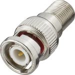 Renkforce SAT Antenenadapter [BNC-Stecker - F-Kupplung] Silber Renkforce (RF-4197108)