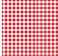 PAPSTAR Motiv-Servietten "Vichy Karo", 330 x 330 mm, rot bedruckt, 1/4 Falz, 3-lagig, Tissue - 1 Stück (82763)