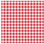 PAPSTAR Motiv-Servietten "Vichy Karo", 330 x 330 mm, rot bedruckt, 1/4 Falz, 3-lagig, Tissue - 1 Stück (82763)